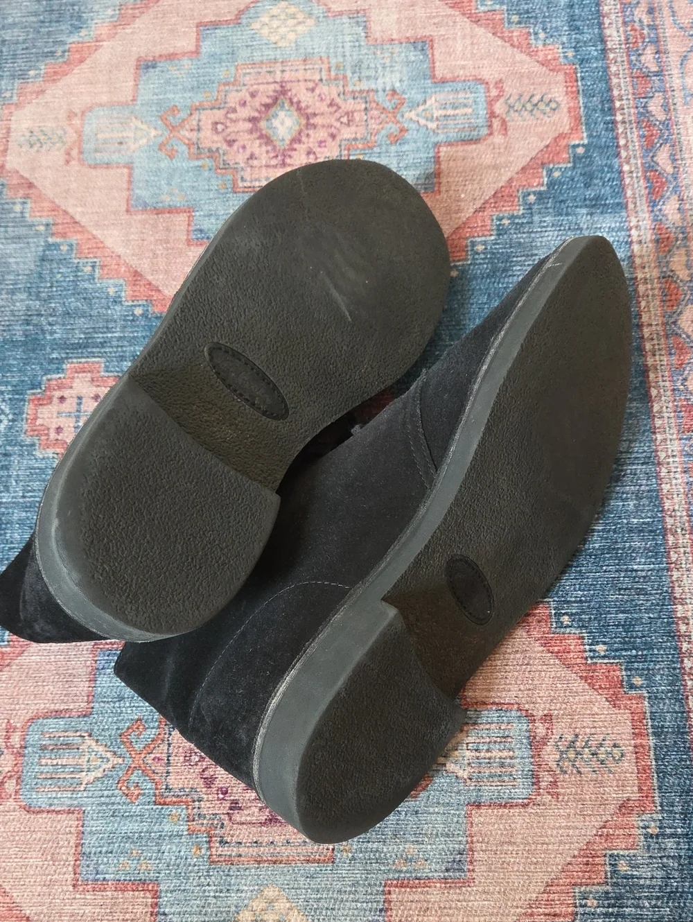 Clarks Black Suede Chukka Boots